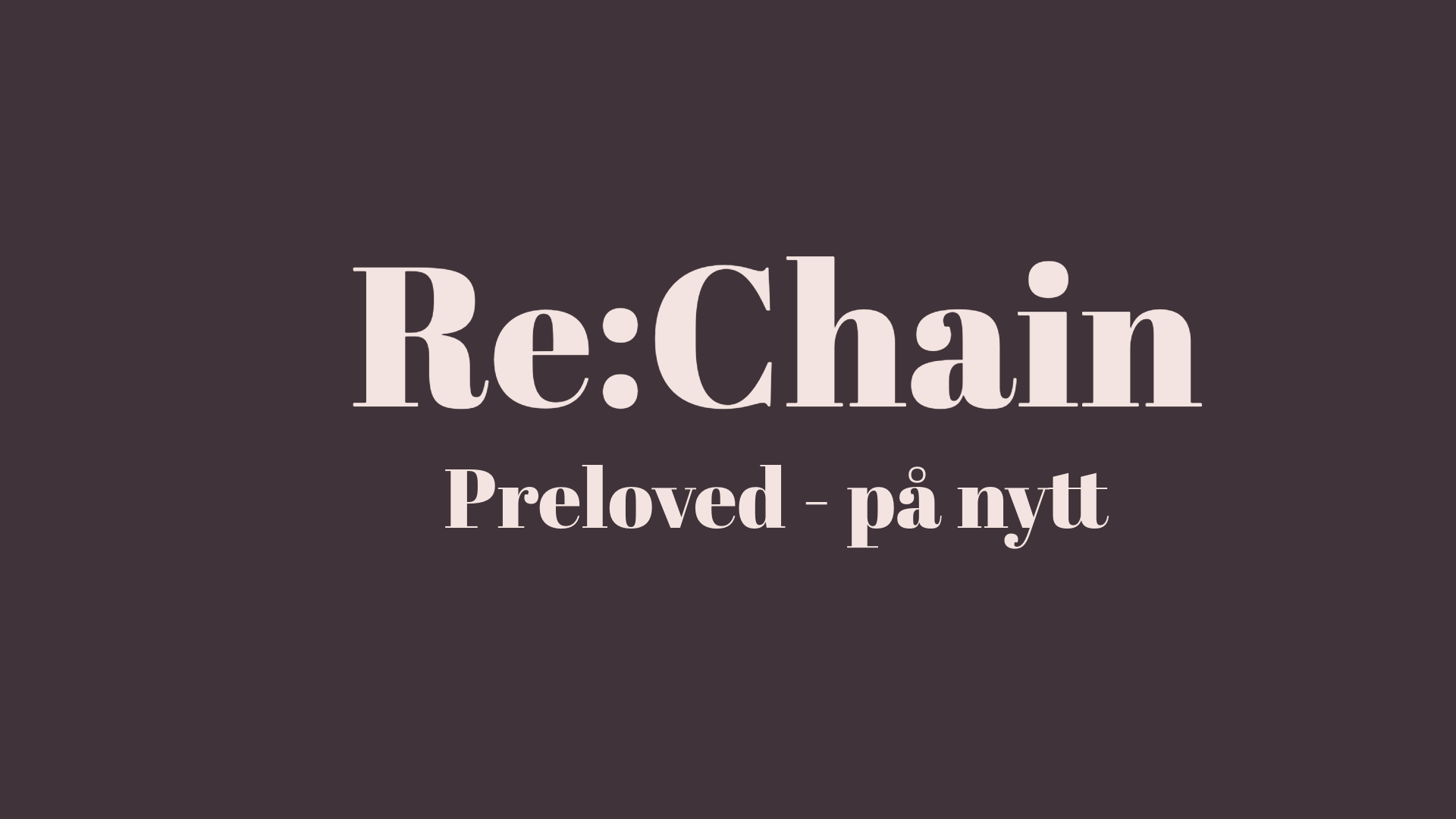 Re:Chain - ettrumforsmycken.se