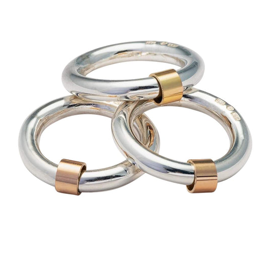 Guld Cirkel Ring