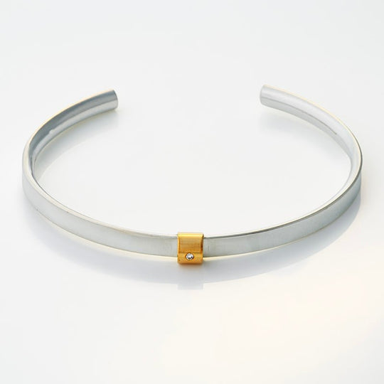 Helrund Halvrund Armband Diamant - Ett Rum För Smycken