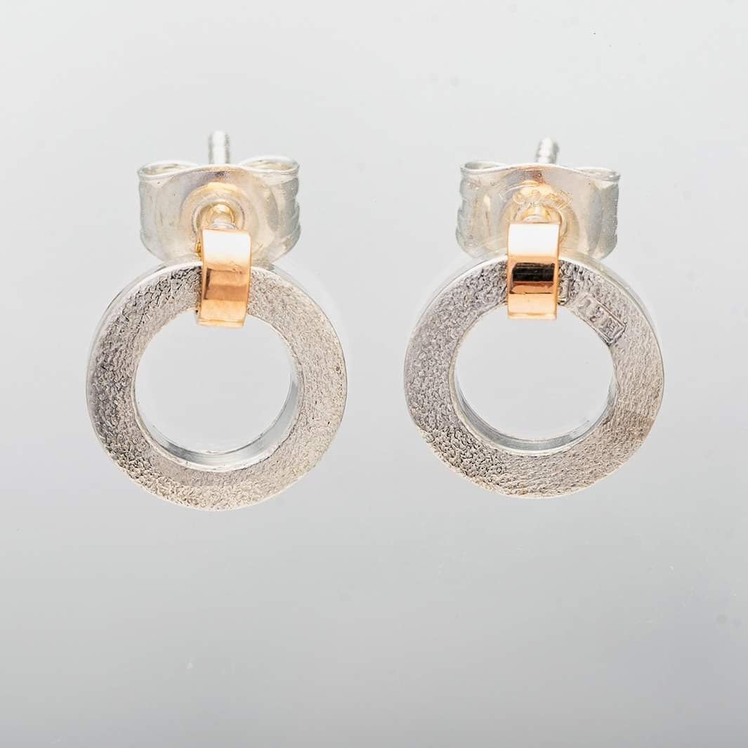 Fyrkant Guld Armband &amp; Örhängen