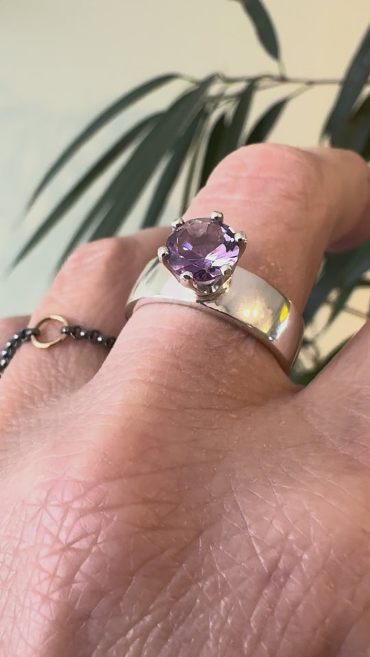 Prinsess Ring med ametist