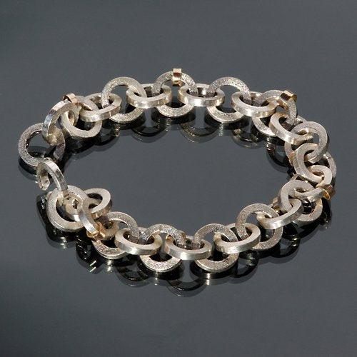 Fyrkant Guld Armband
