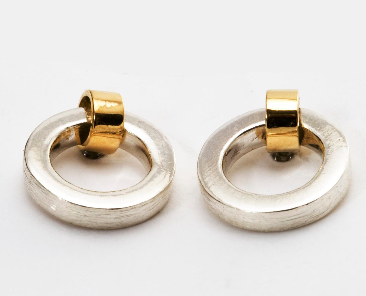Fyrkant Guld Örhänge