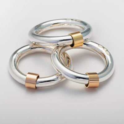 Guld Cirkel Ring
