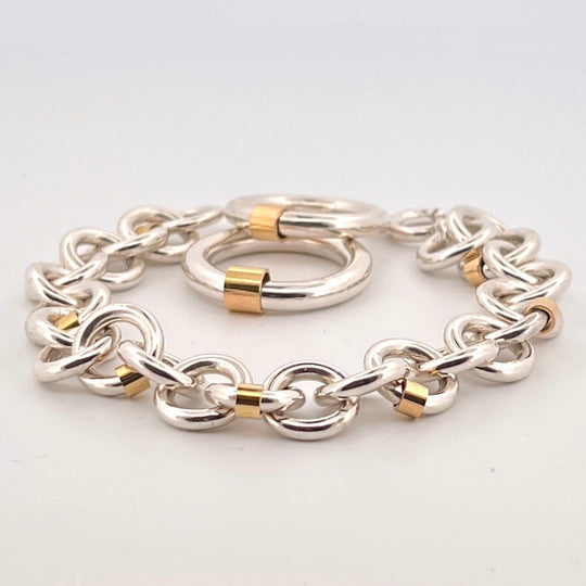 Guld Cirkel Armband