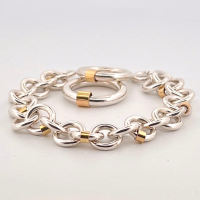 Guld Cirkel Armband