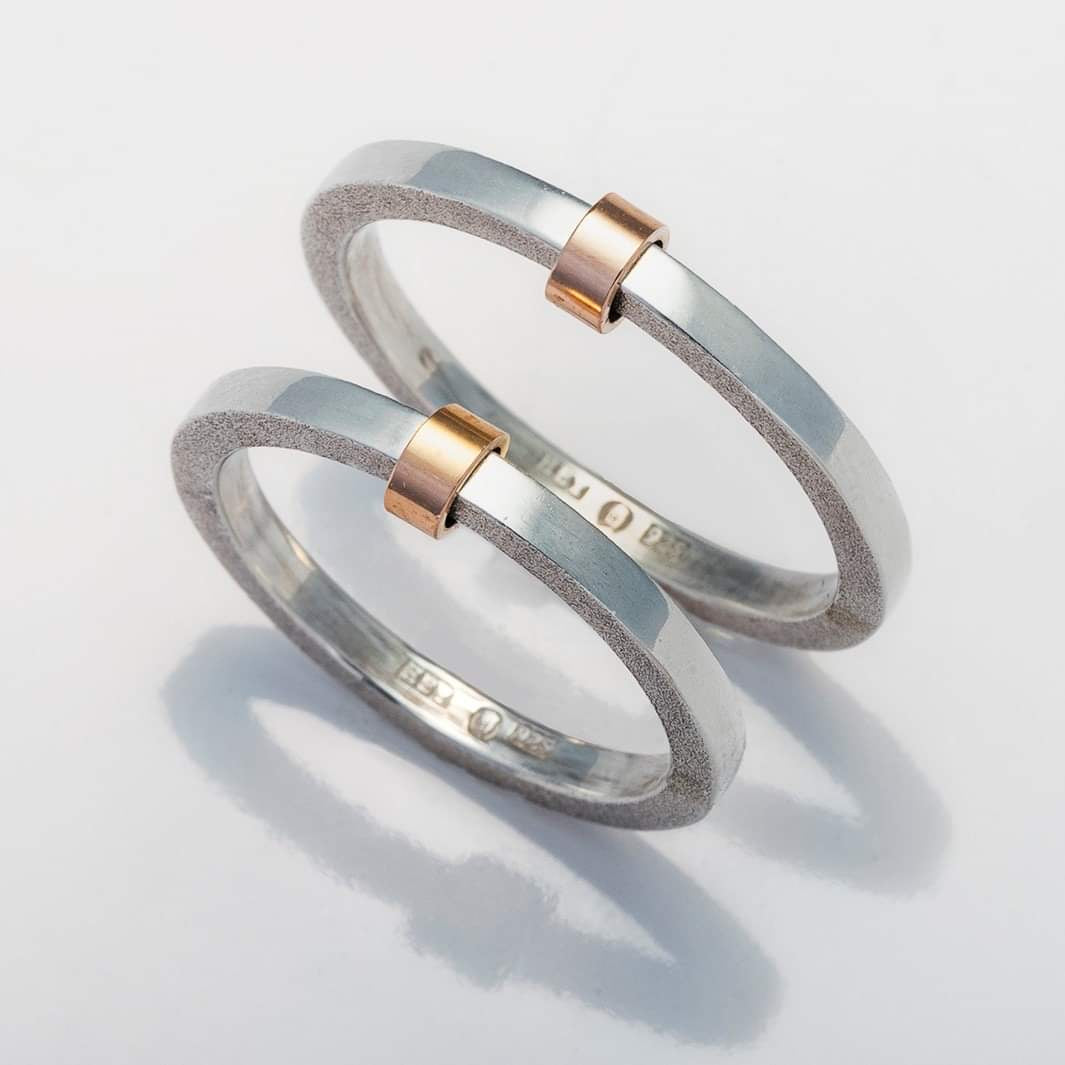 Fyrkant Guld Ring
